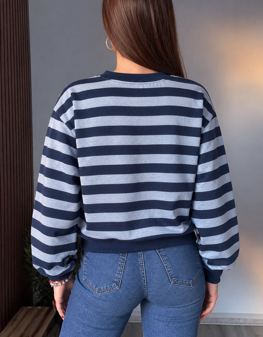 Sudadera iconic azul
