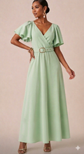 Vestido agua marina