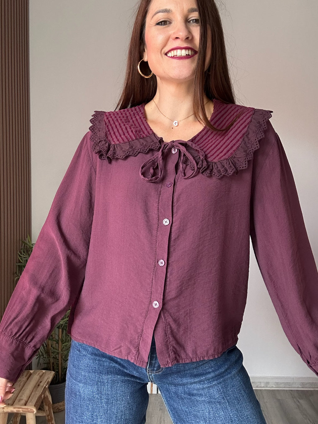 Camisa bebe vino