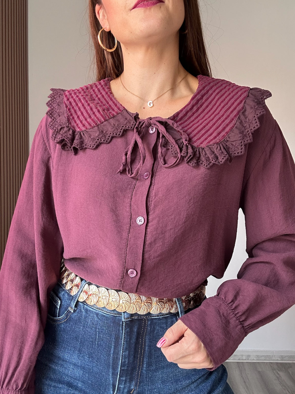 Camisa bebe vino