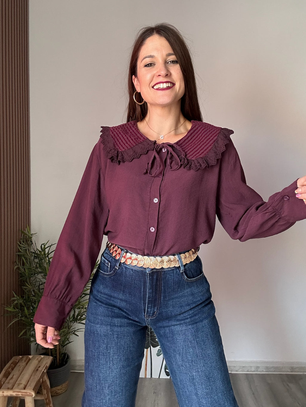 Camisa bebe vino