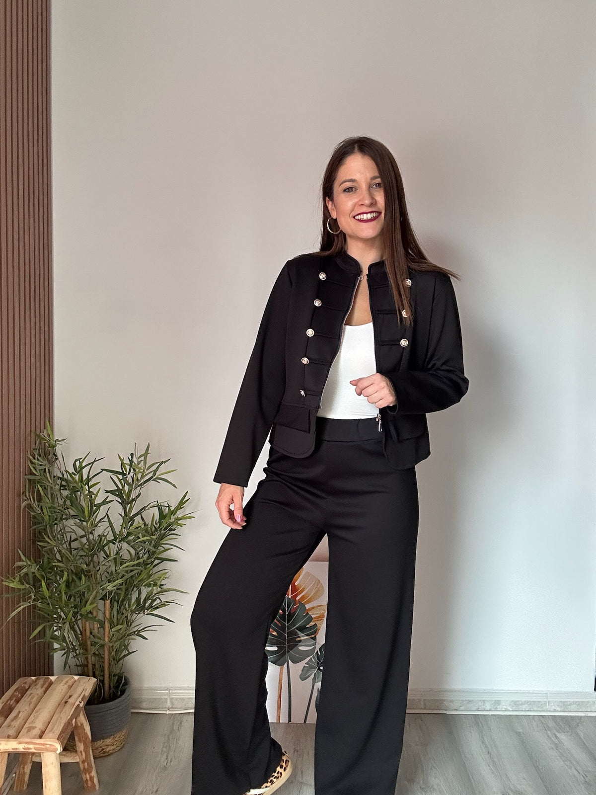Conjunto militar negro