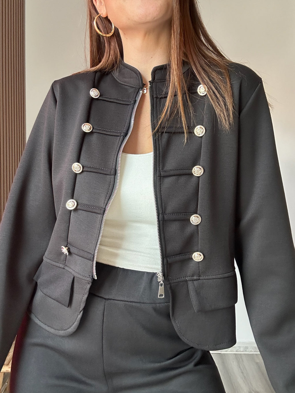 Conjunto militar negro