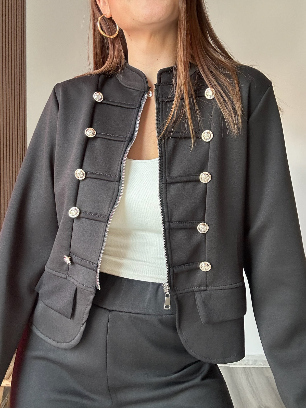 Conjunto militar negro