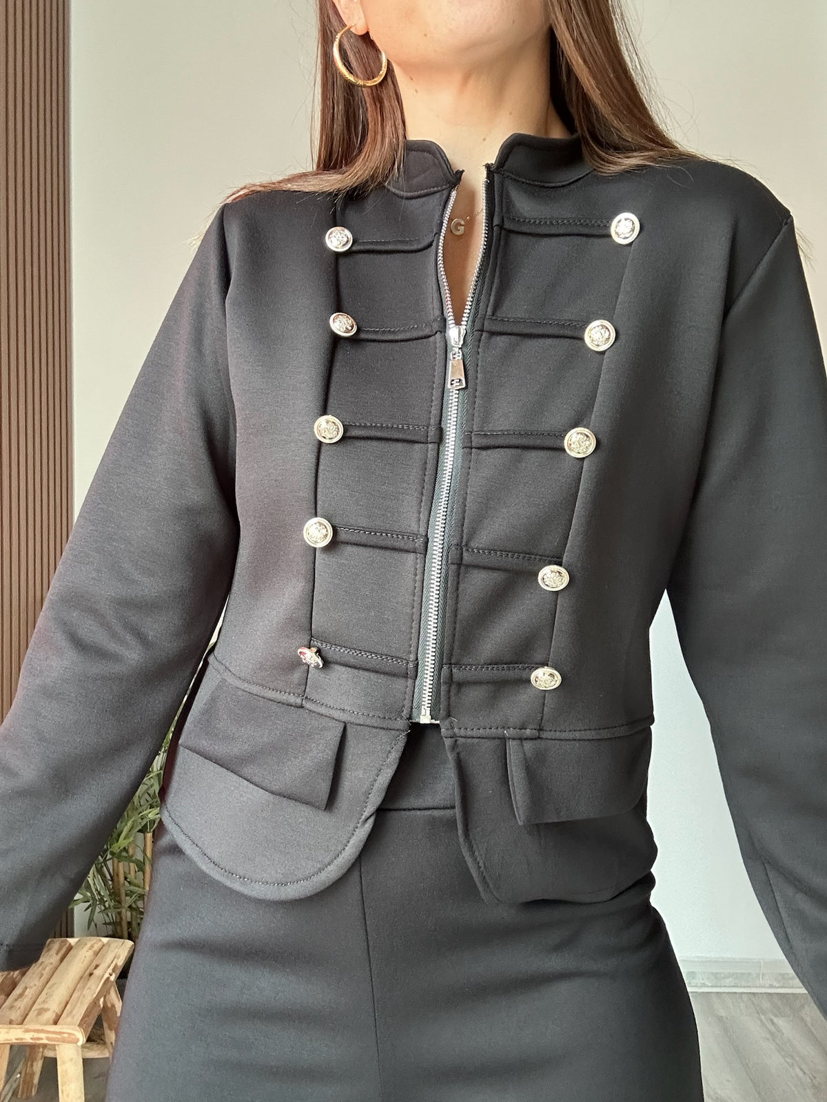 Conjunto militar negro