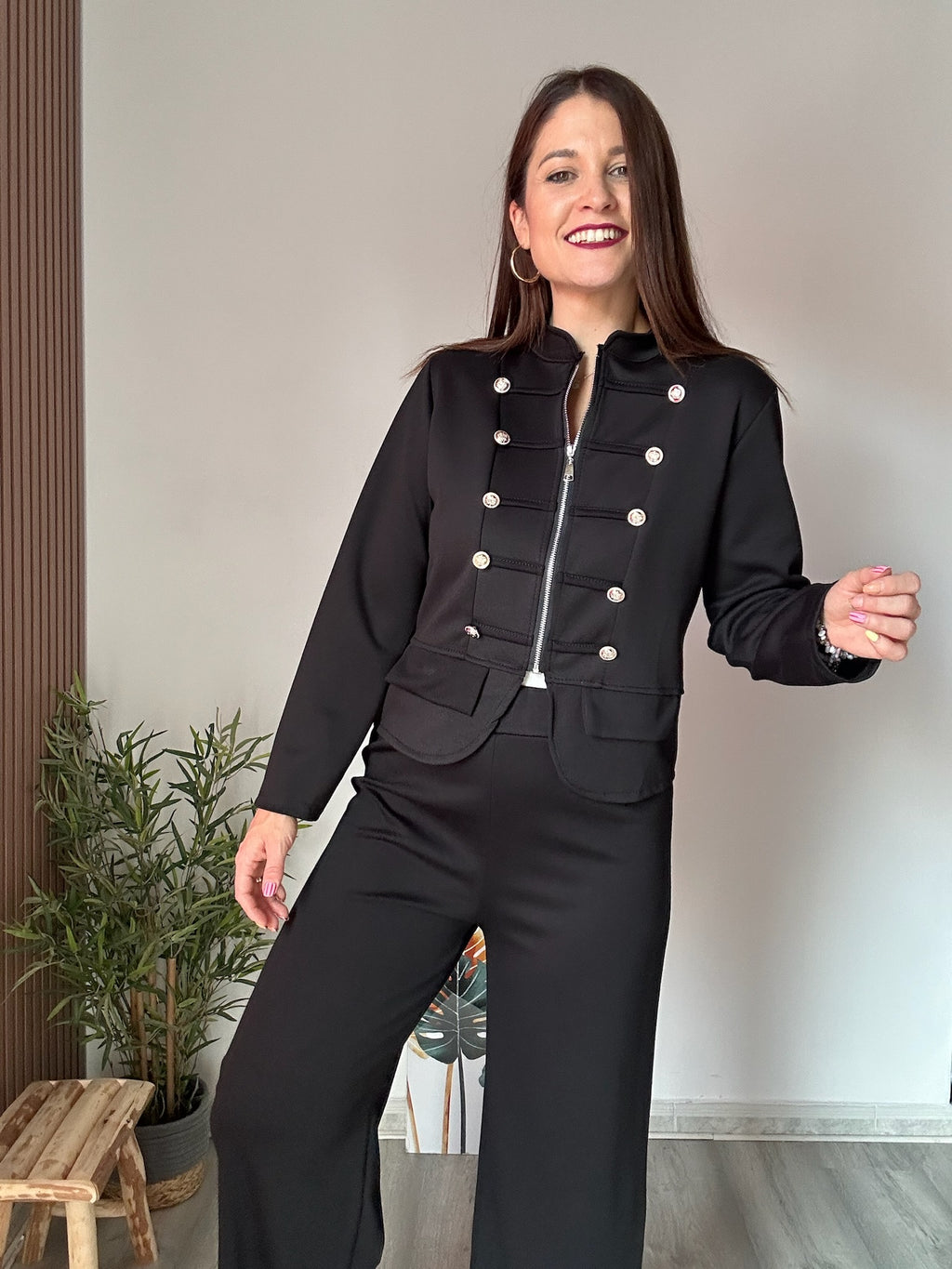 Conjunto militar negro