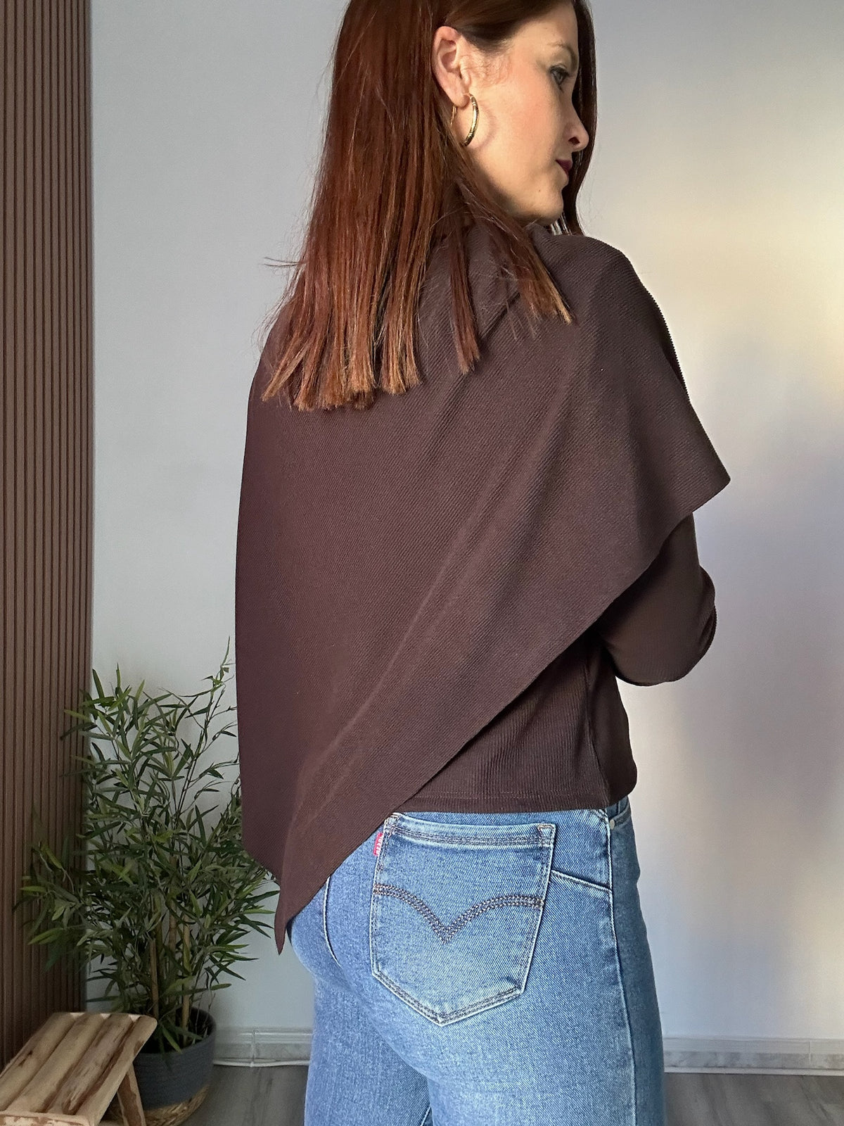 Jersey capa marrón