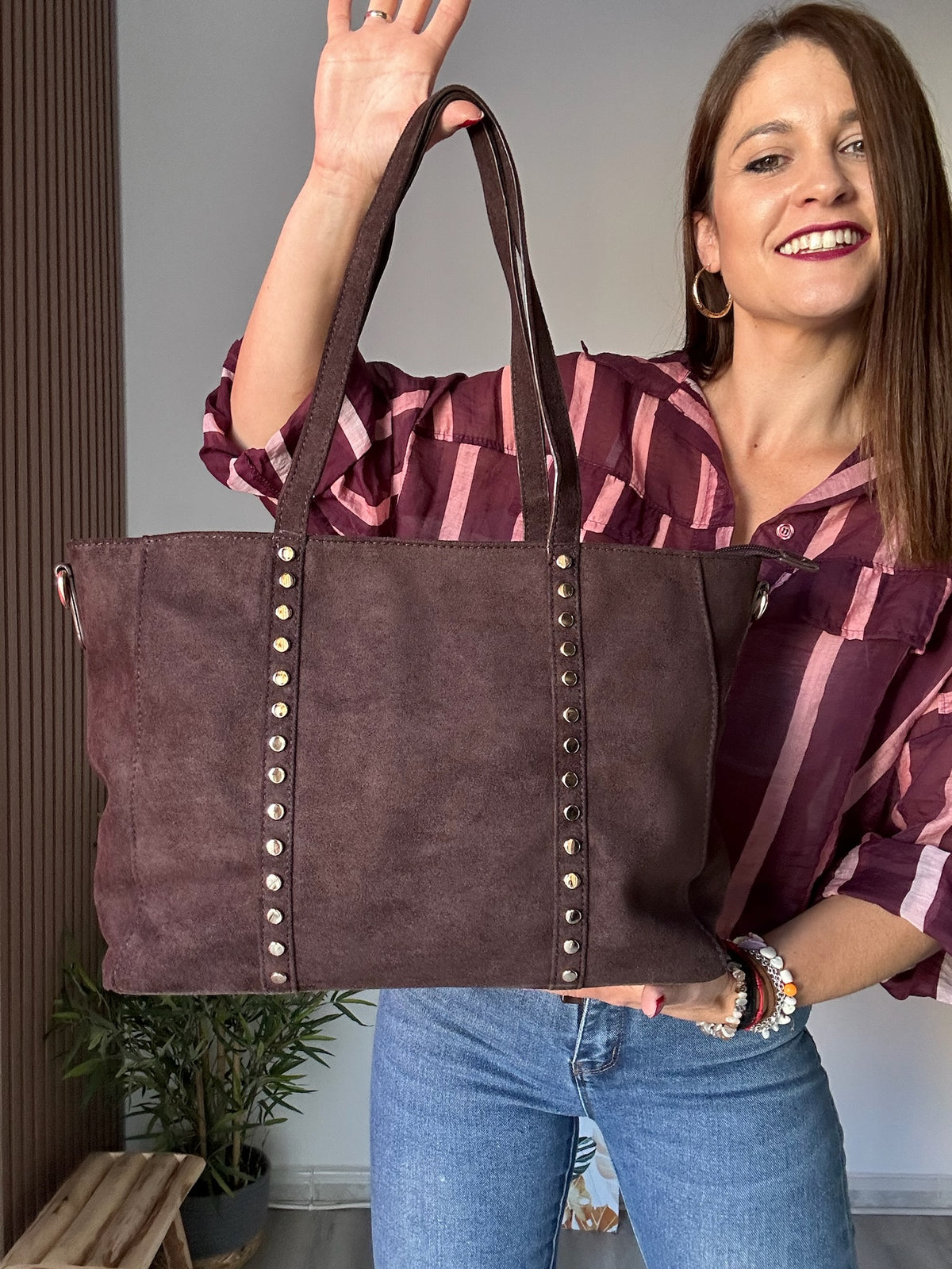 Bolso grande marrón