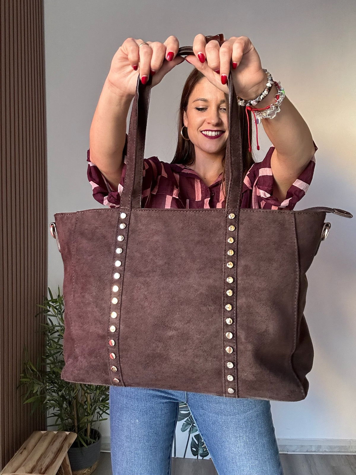 Bolso grande marrón