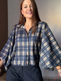 Camisa cuadros azules