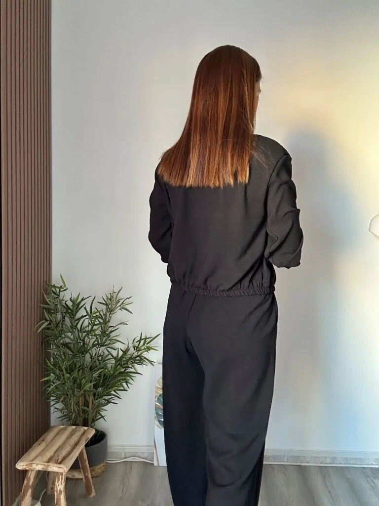 Conjunto chaqueta negro