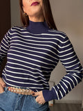 Jersey marinero azul